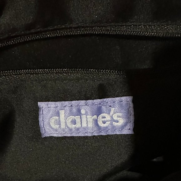 Claires-crossbody bag -White and Black - Picture 3 of 4